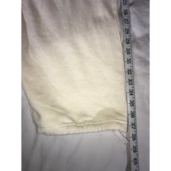 Nike Men's Lebron James Cream/ Beige Cotton  Blend Joggers Sweatpants - Picture 8 of 9